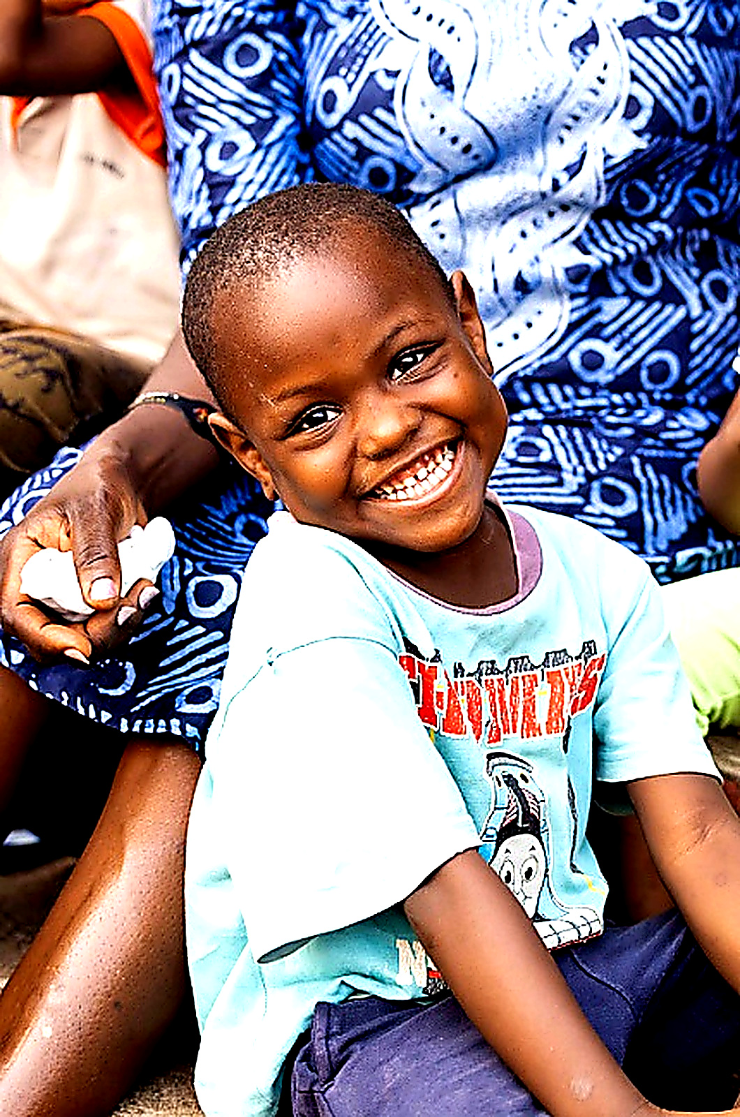 Child smiling